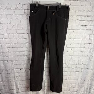 Volcom Battle Stretch High Rise Skinny Snow Pants Size Large  F